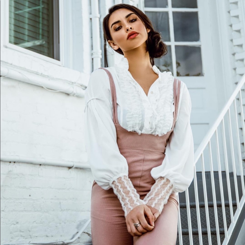Ruffled blouse